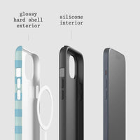 sorbet tough iPhone case - In Print We Trust