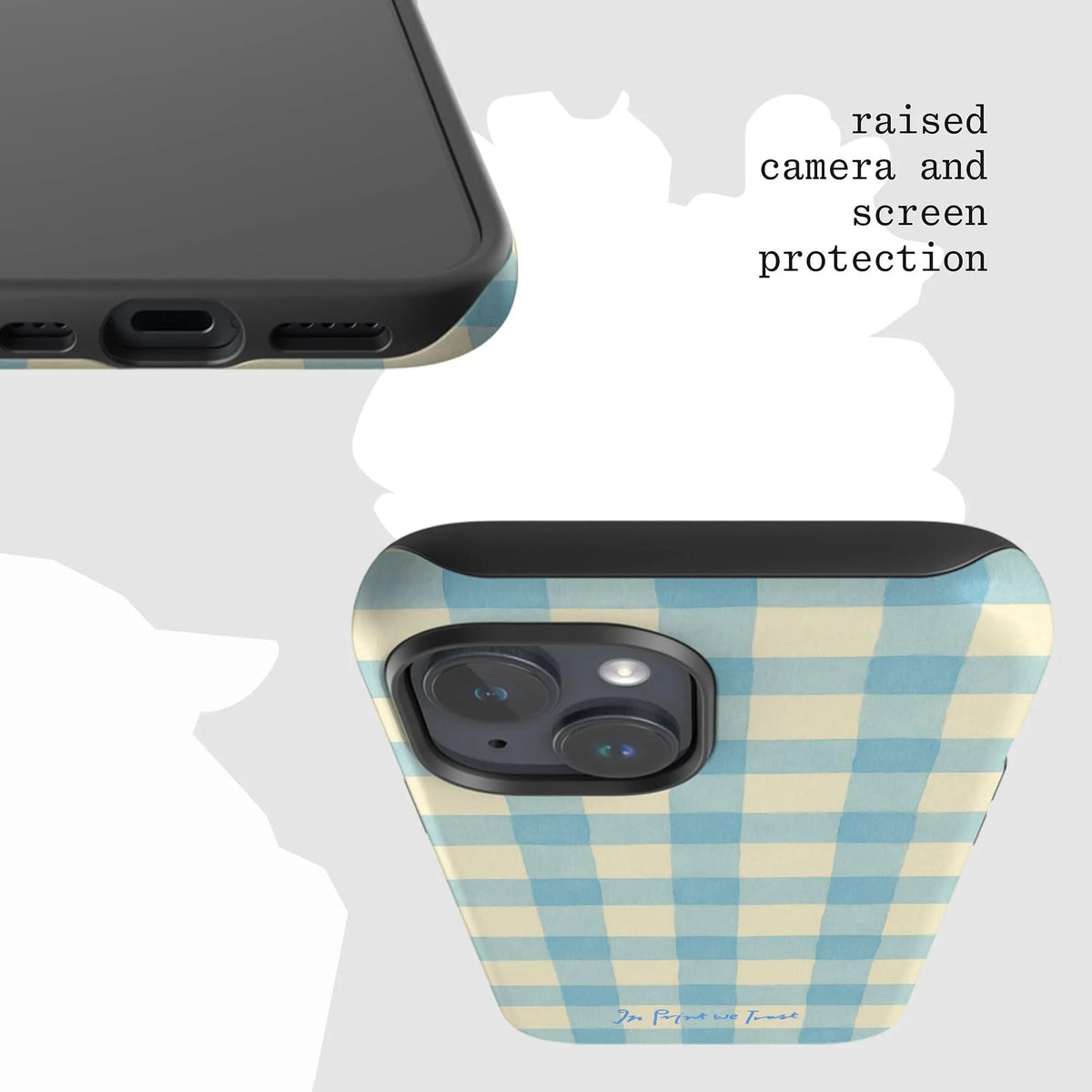 sorbet tough iPhone case - In Print We Trust