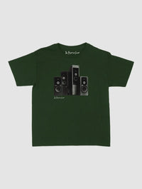 sound system baby tee - In Print We Trust