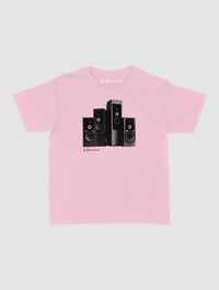 sound system baby tee - In Print We Trust