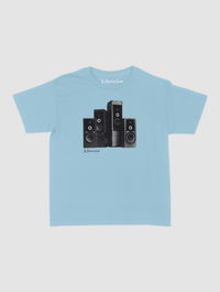 sound system baby tee - In Print We Trust