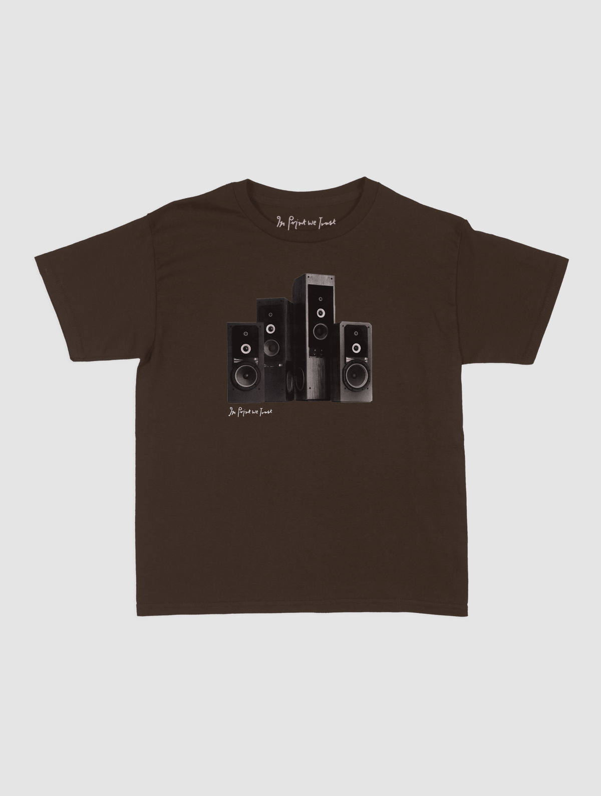 sound system baby tee - In Print We Trust