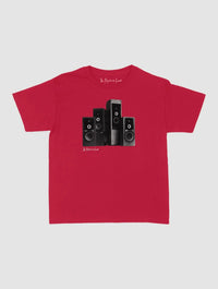 sound system baby tee - In Print We Trust