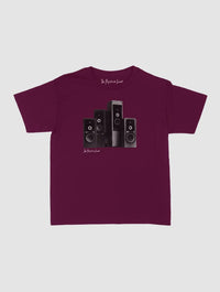 sound system baby tee - In Print We Trust