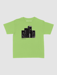 sound system baby tee - In Print We Trust