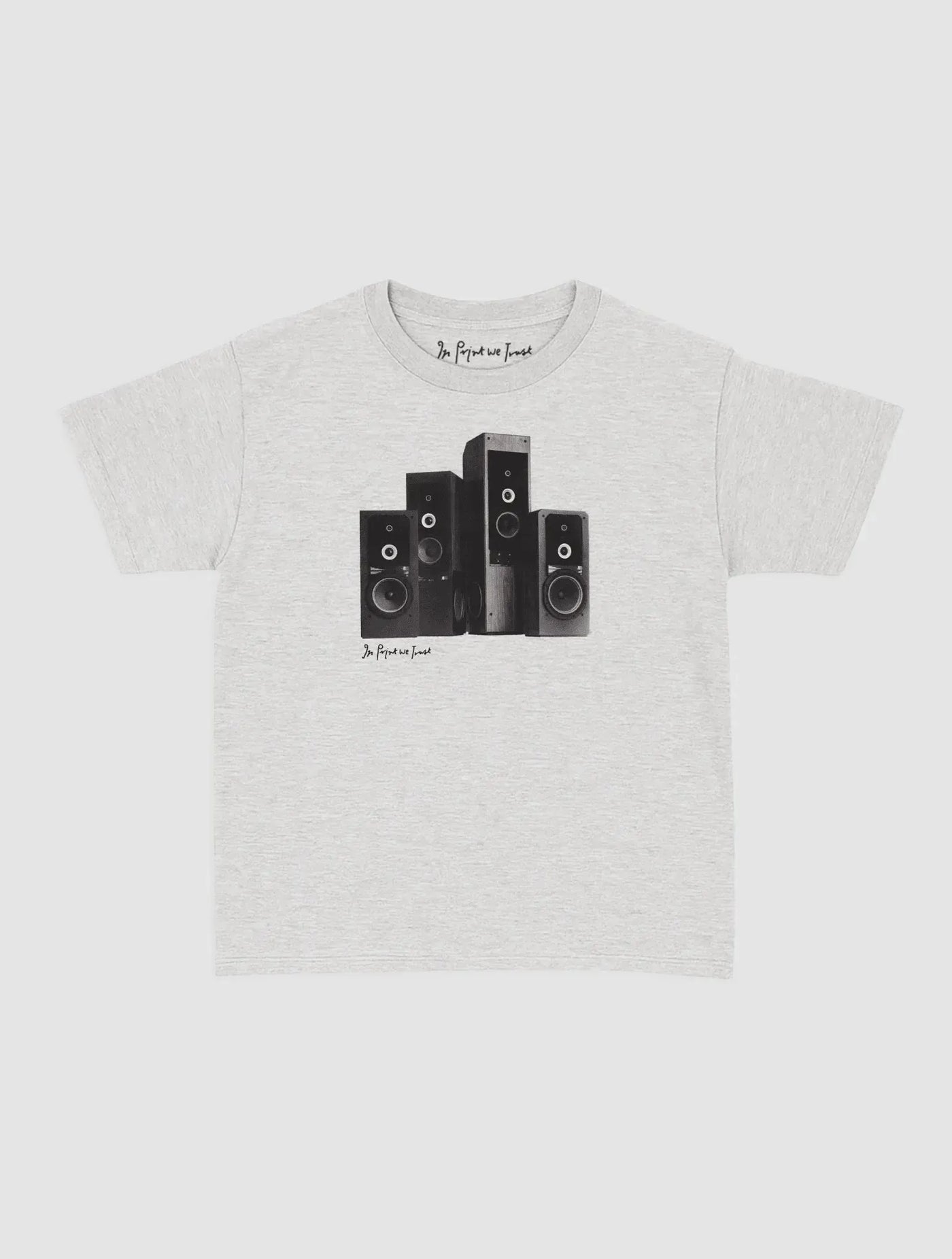 sound system baby tee - In Print We Trust
