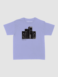 sound system baby tee - In Print We Trust