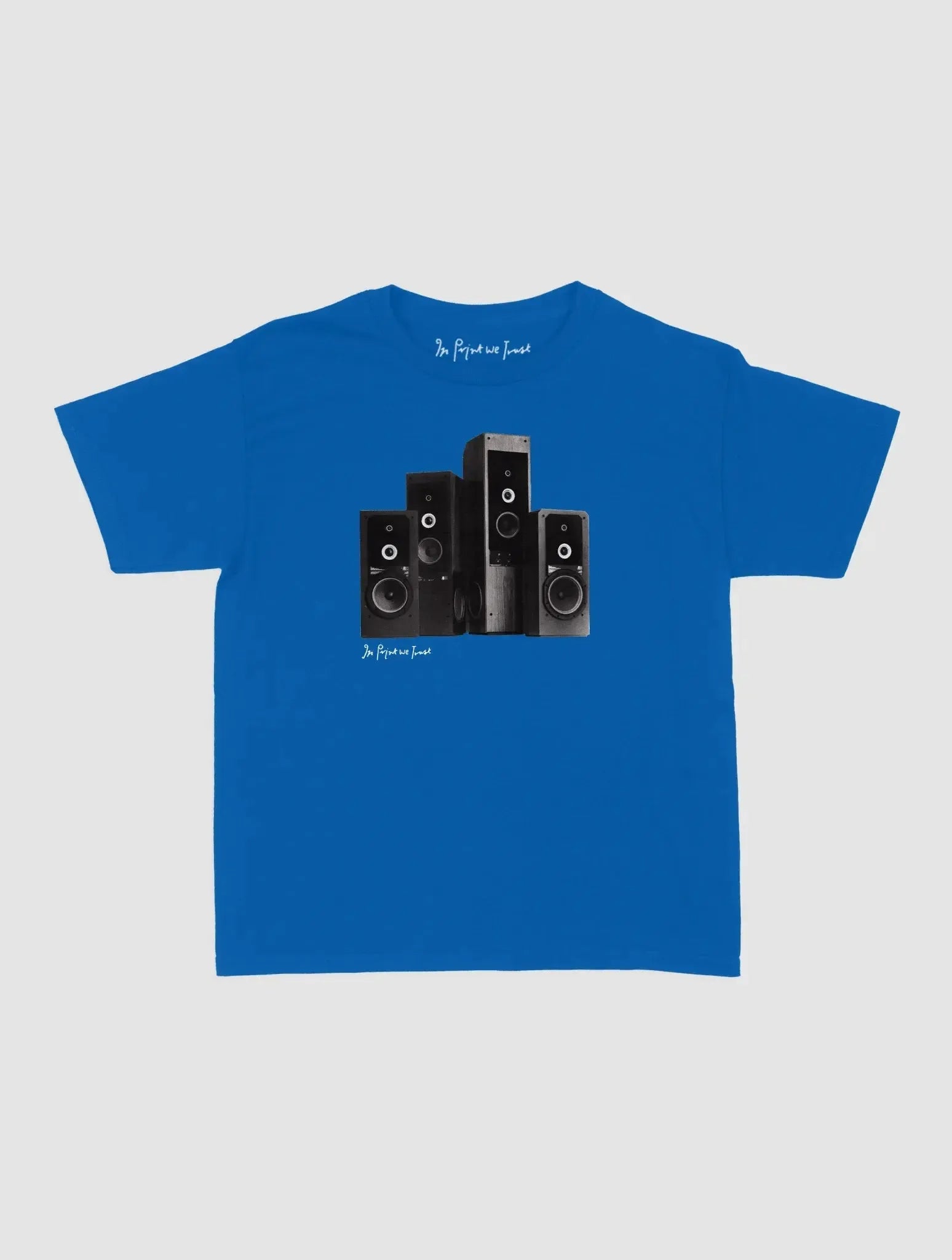 sound system baby tee - In Print We Trust