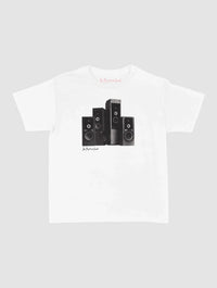 sound system baby tee - In Print We Trust
