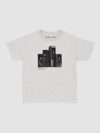 sound system baby tee - In Print We Trust