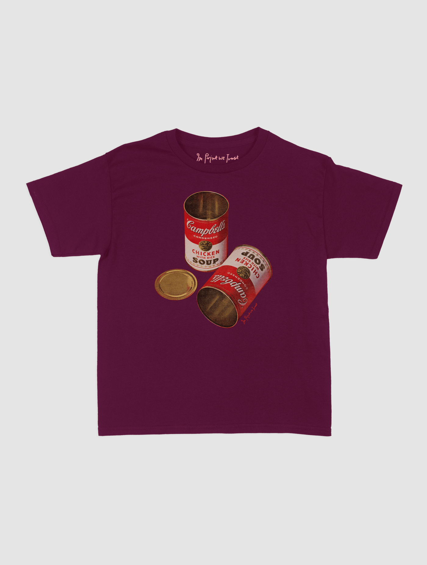 soup baby tee - In Print We Trust