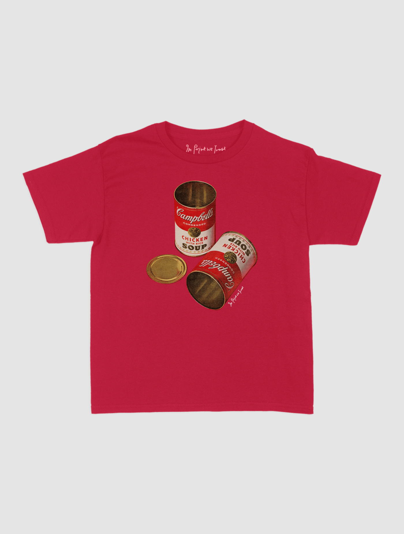 soup baby tee - In Print We Trust