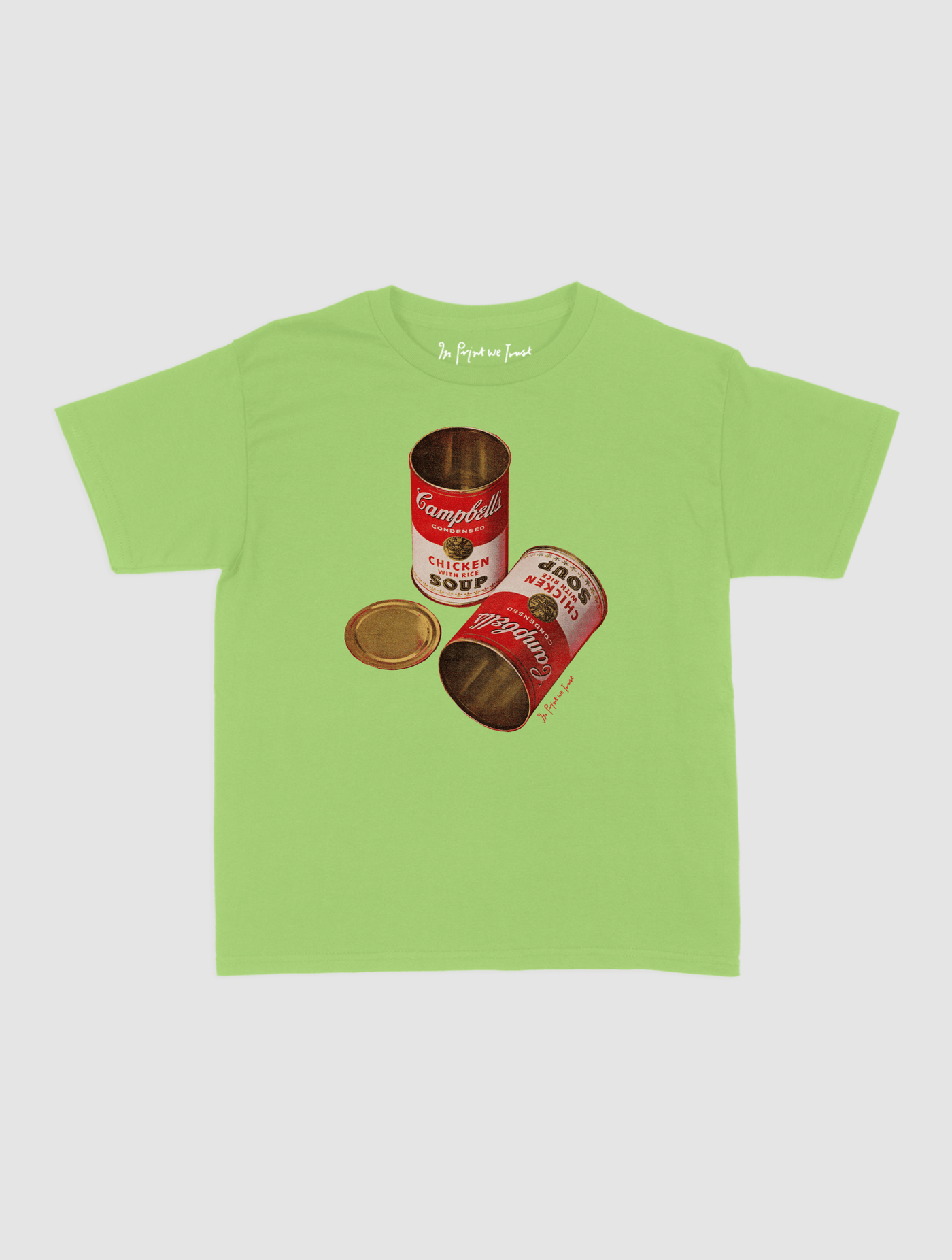 soup baby tee - In Print We Trust
