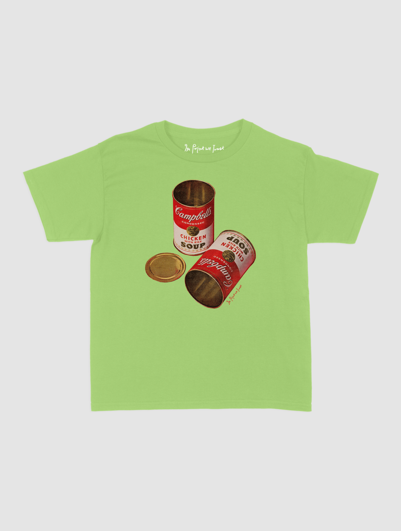 soup baby tee - In Print We Trust