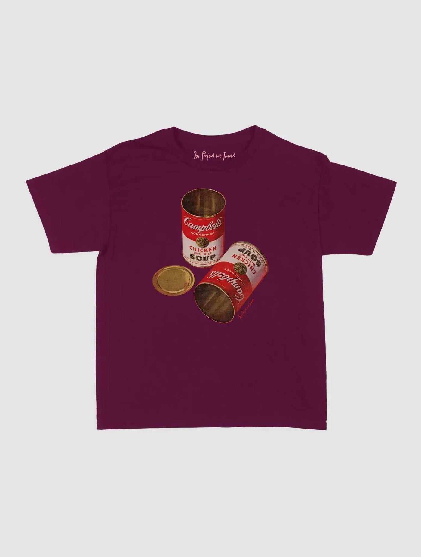 soup baby tee - In Print We Trust
