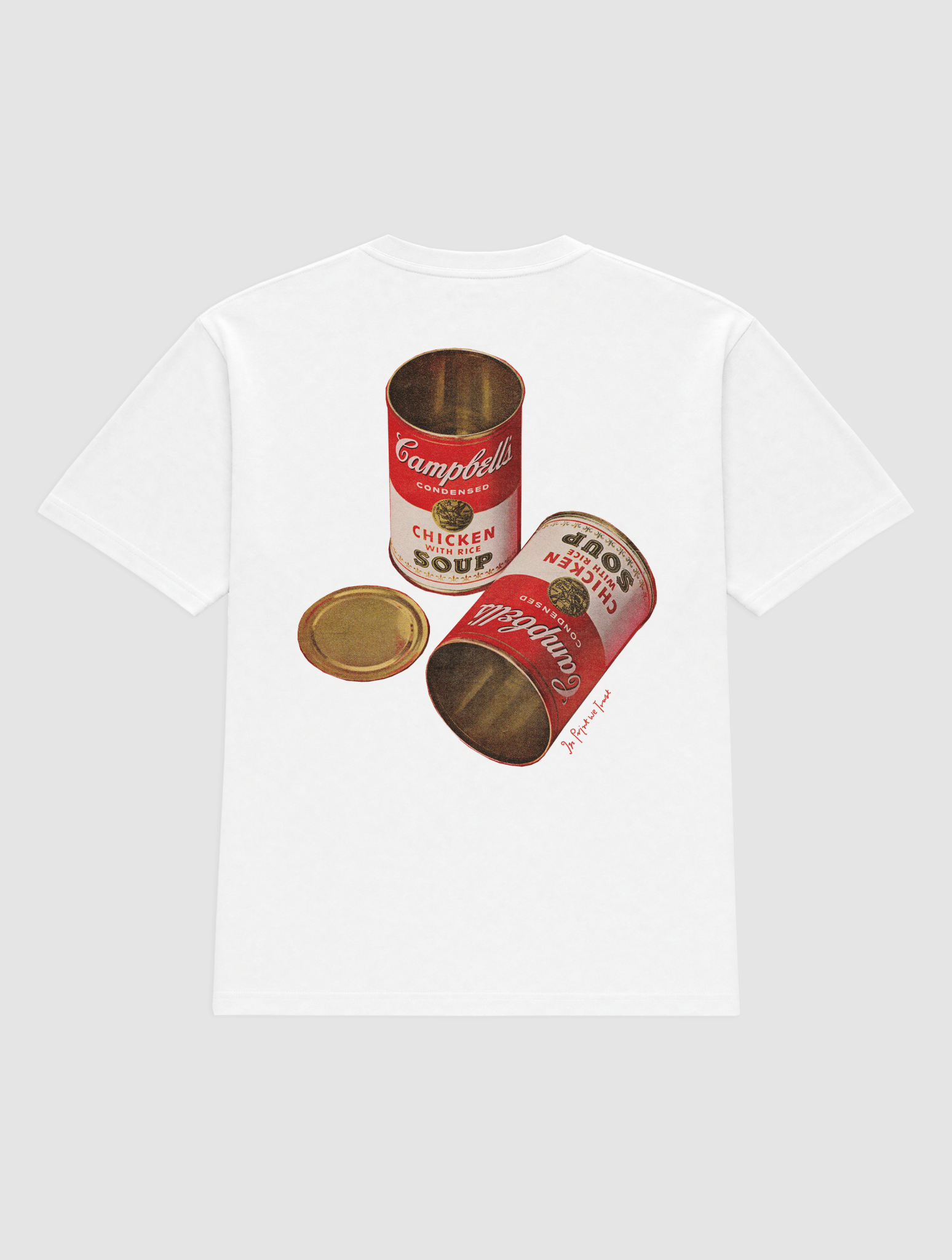 soup heavyweight tee - In Print We Trust