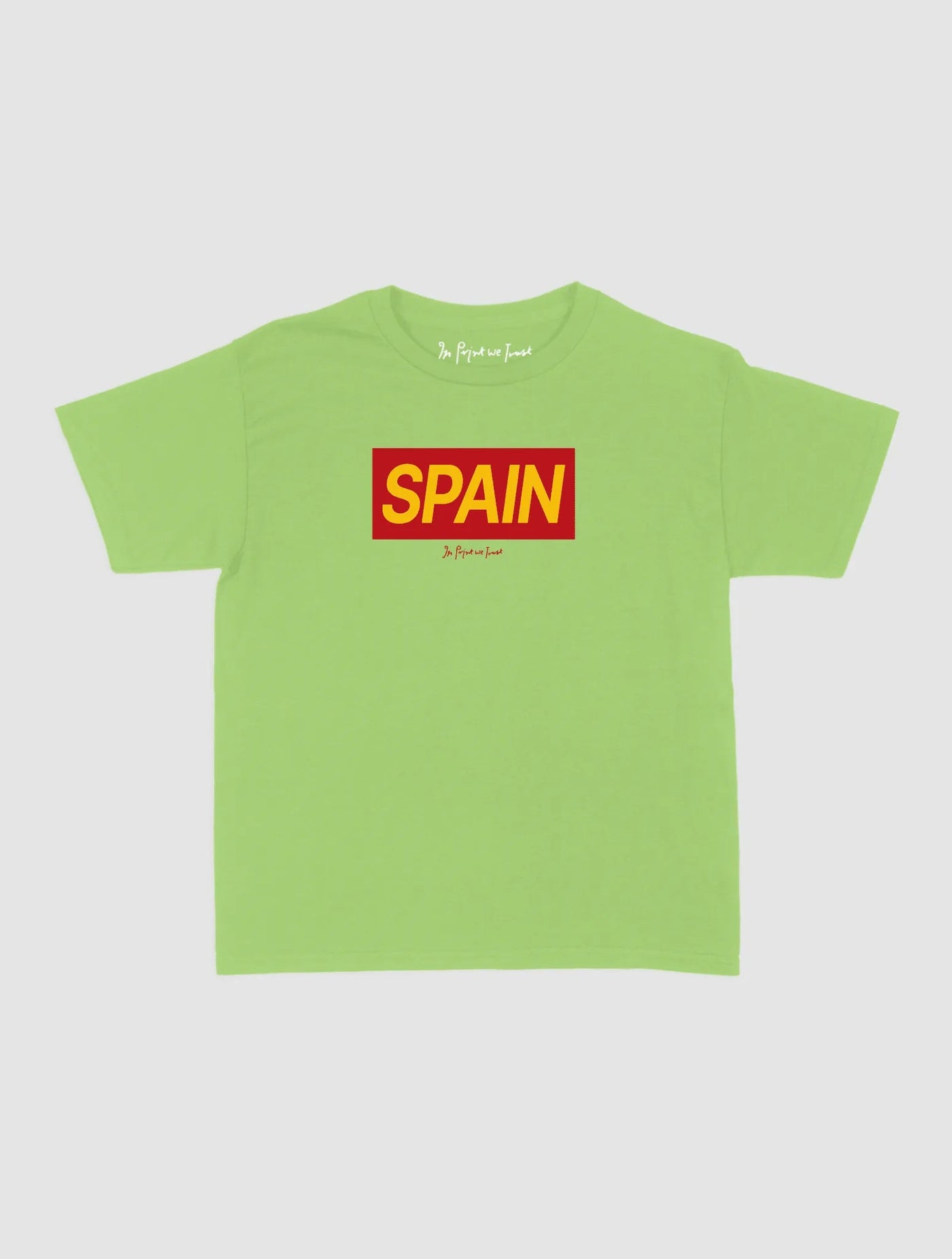 spain baby tee - In Print We Trust