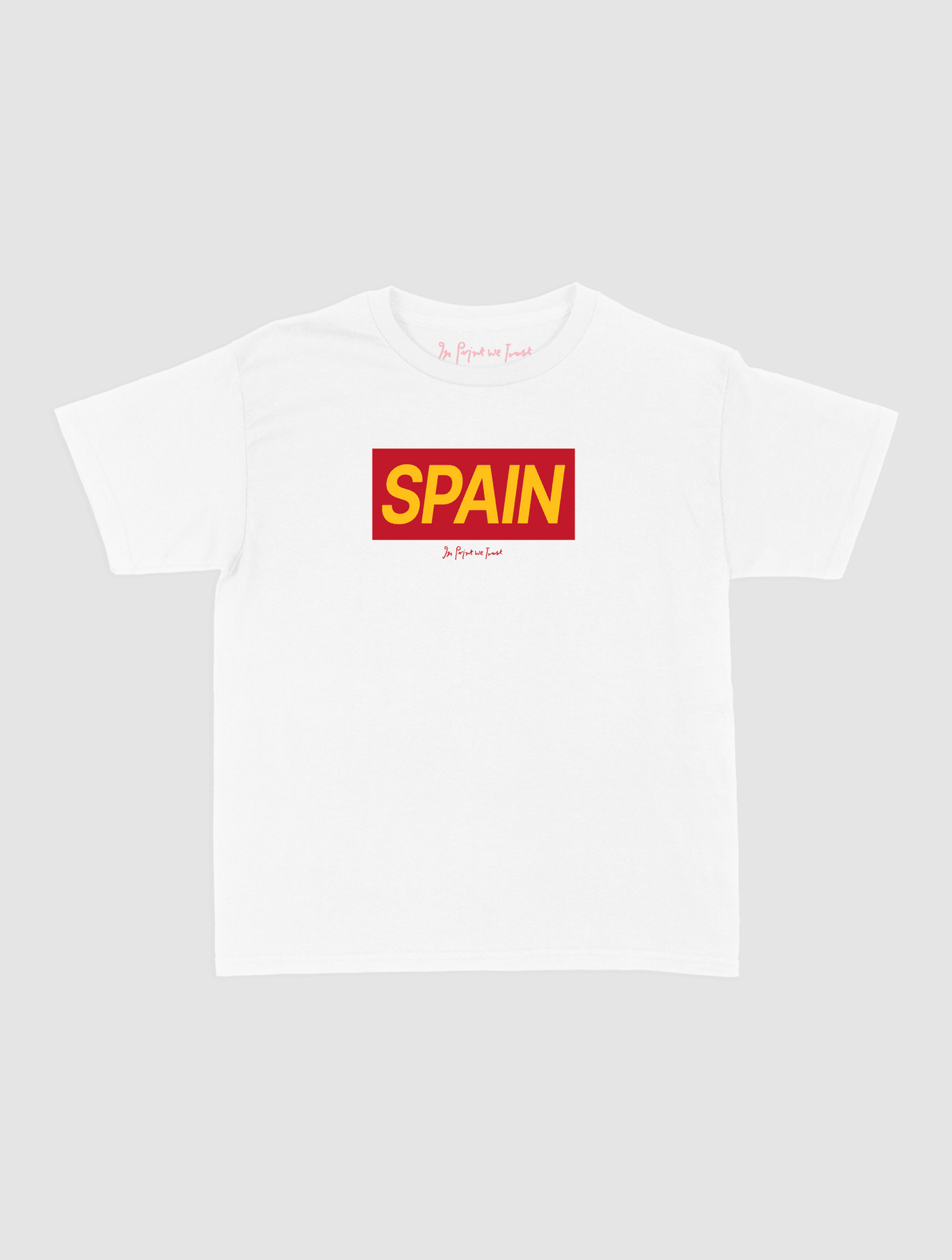 spain baby tee - In Print We Trust