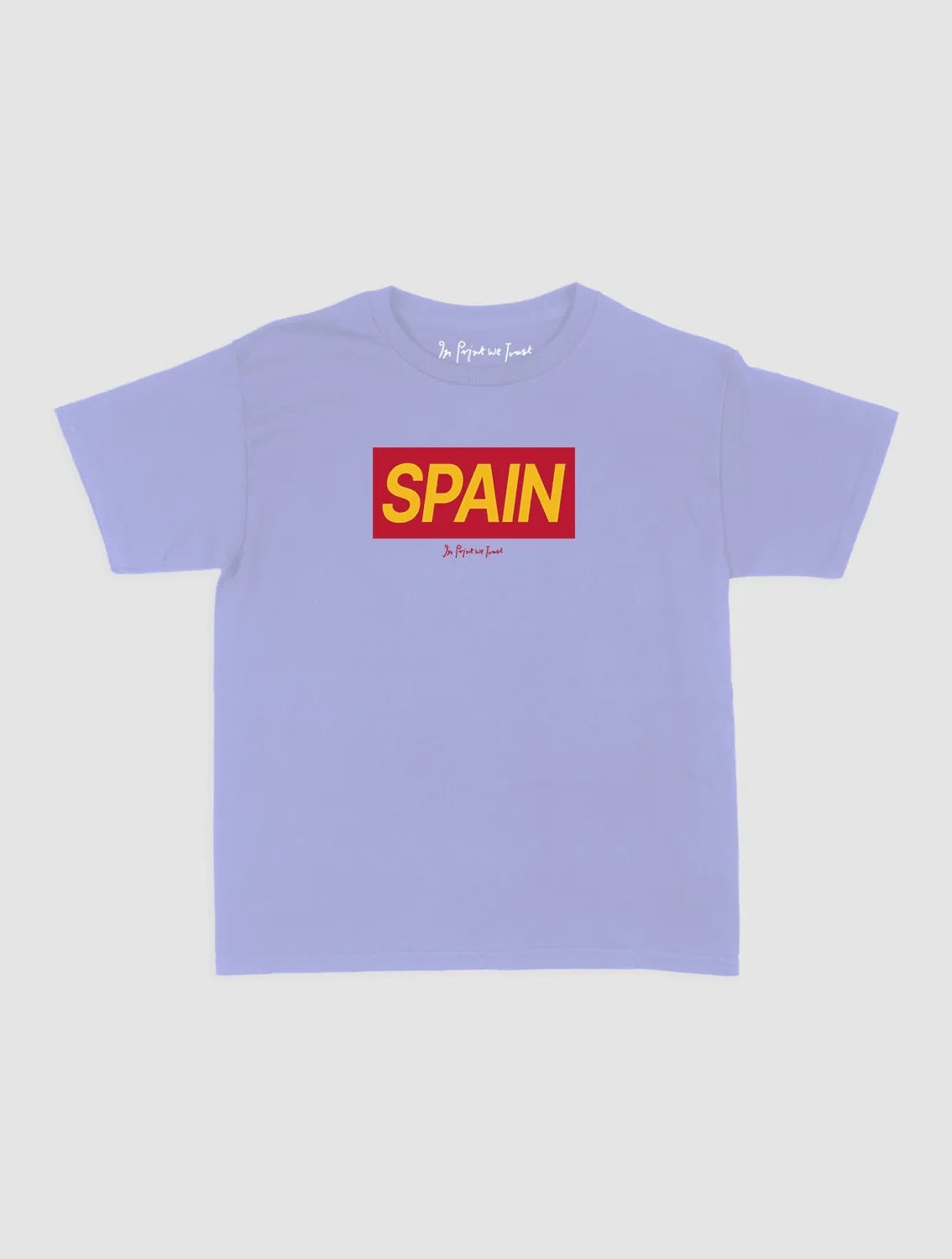 spain baby tee - In Print We Trust