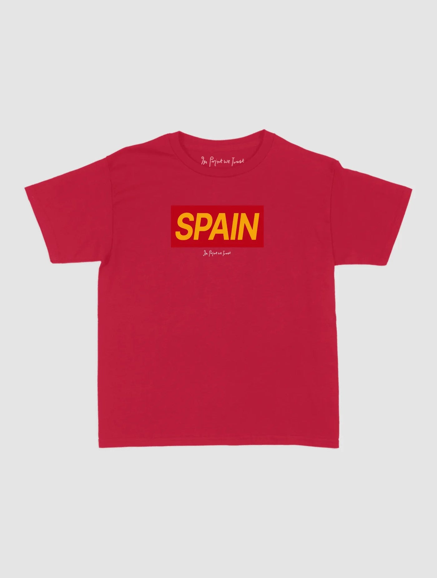 spain baby tee - In Print We Trust