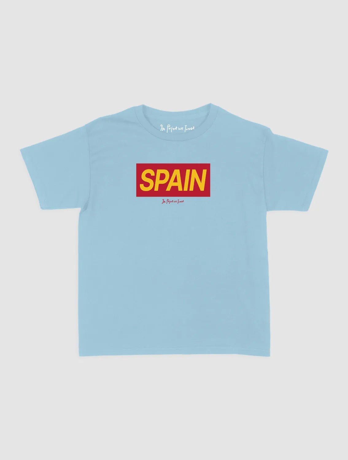 spain baby tee - In Print We Trust