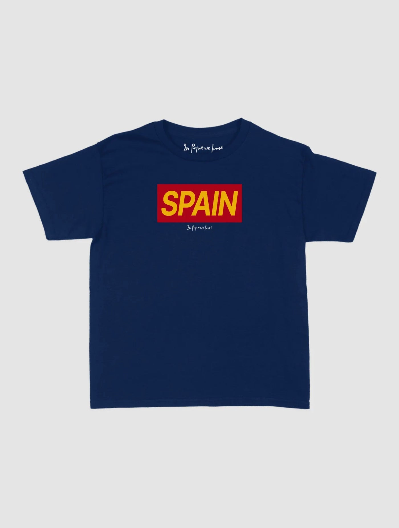 spain baby tee - In Print We Trust