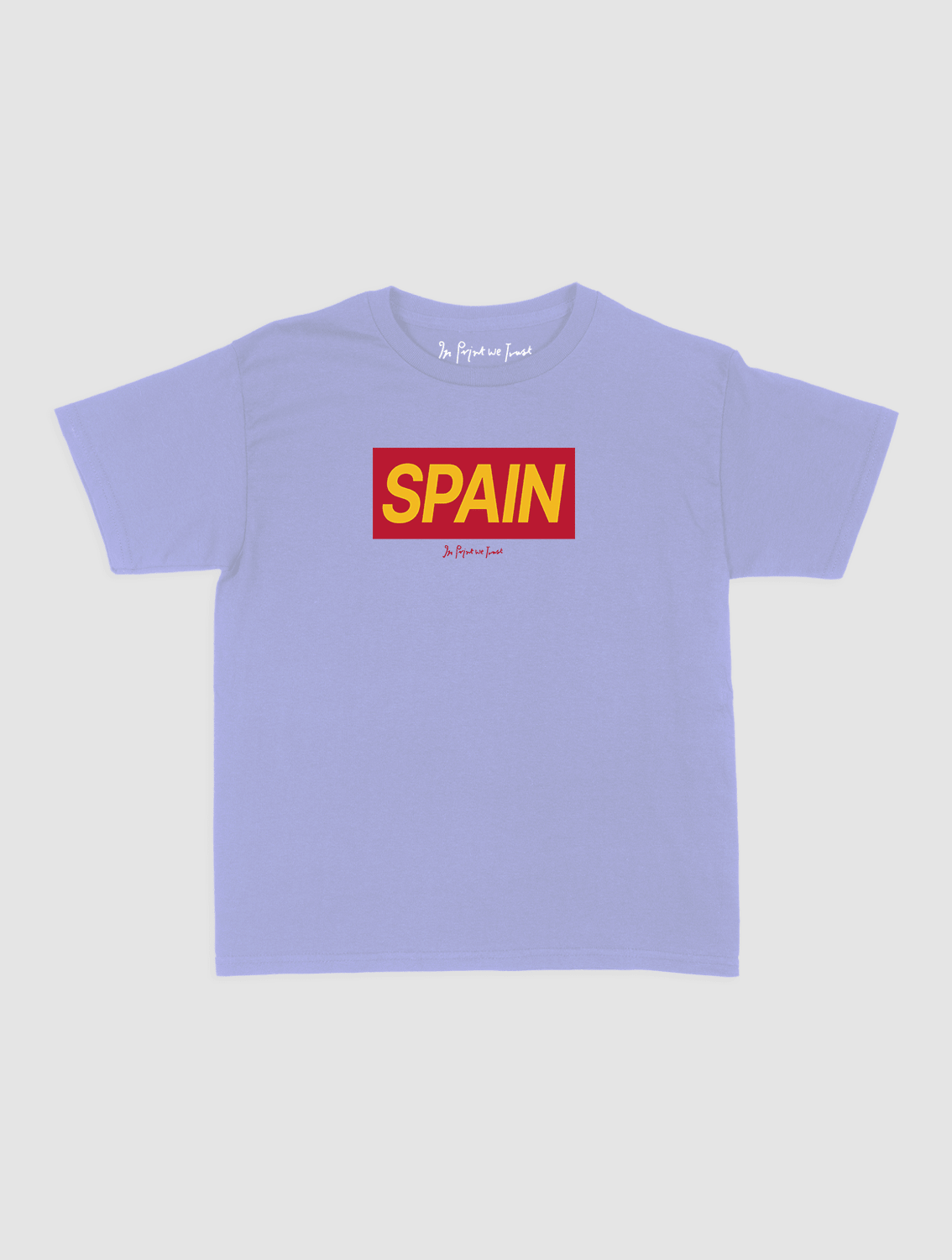 spain baby tee - In Print We Trust