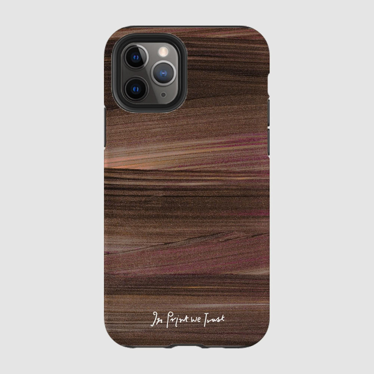sparkle tough iPhone case - In Print We Trust