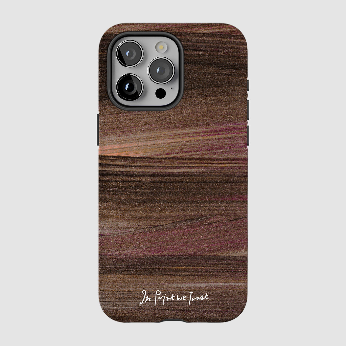 sparkle tough iPhone case - In Print We Trust