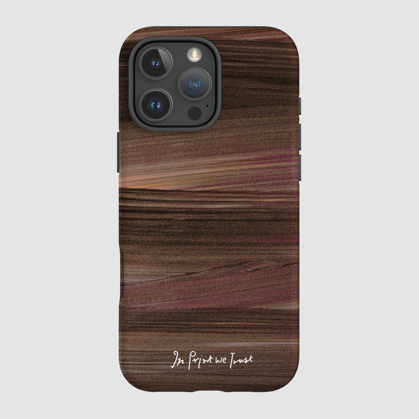 sparkle tough iPhone case - In Print We Trust