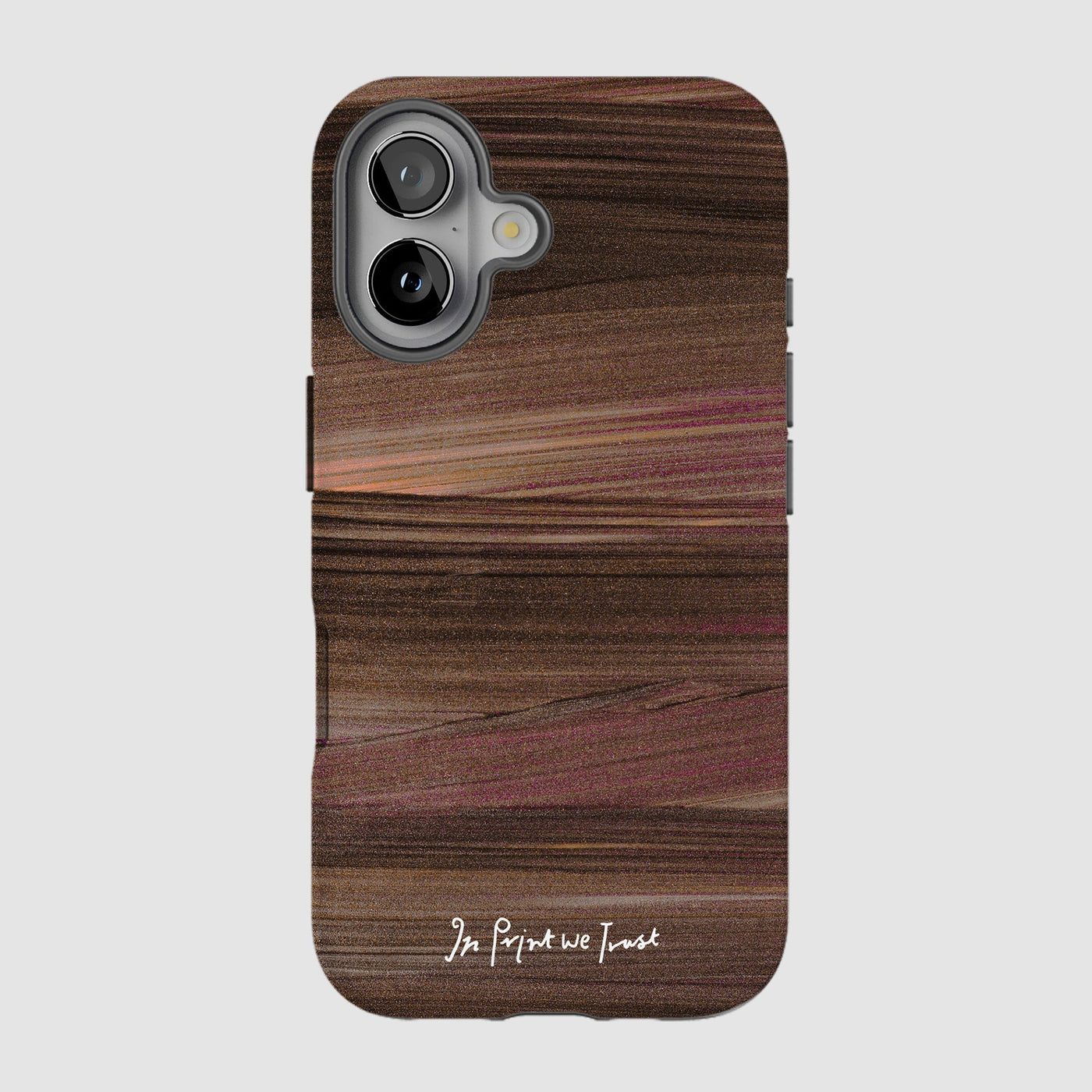 sparkle tough iPhone case - In Print We Trust