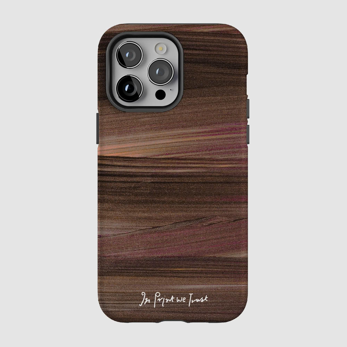 sparkle tough iPhone case - In Print We Trust