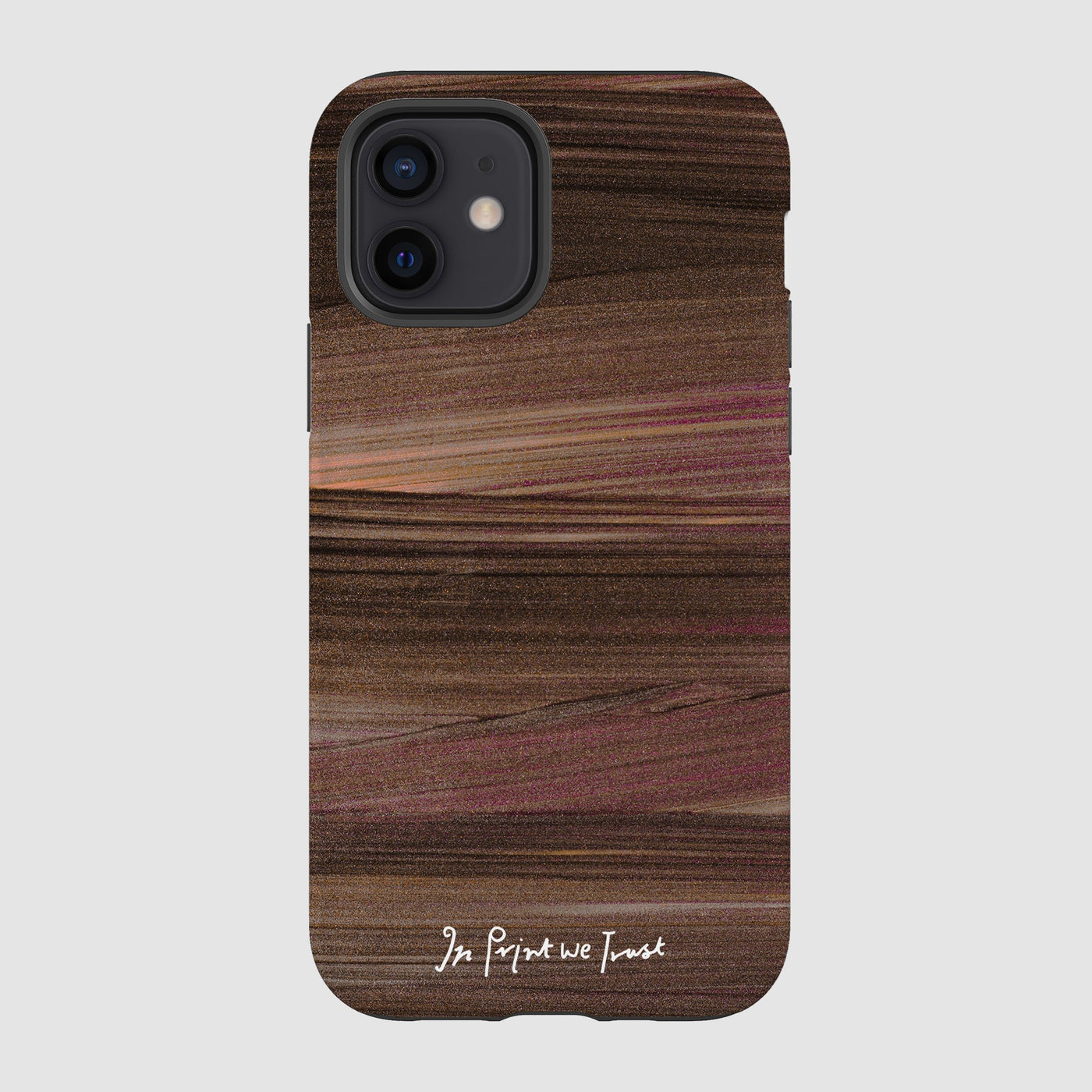 sparkle tough iPhone case - In Print We Trust