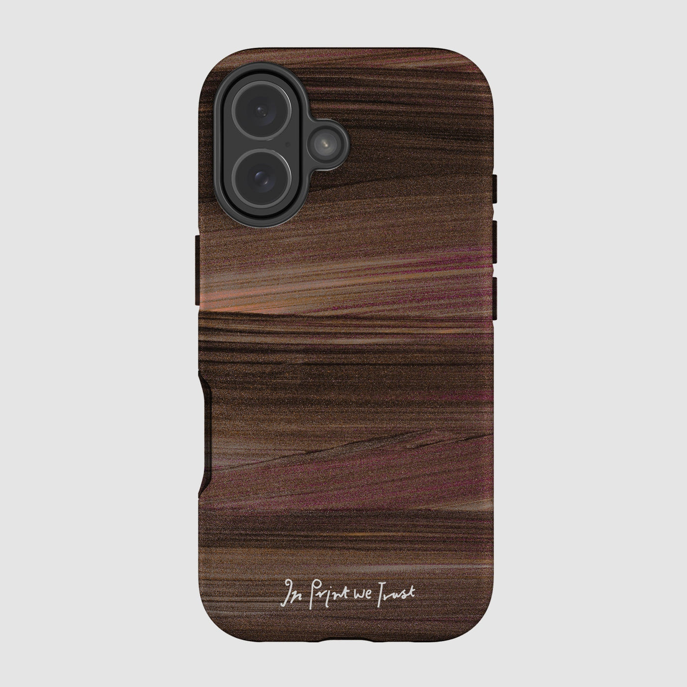 sparkle tough iPhone case - In Print We Trust