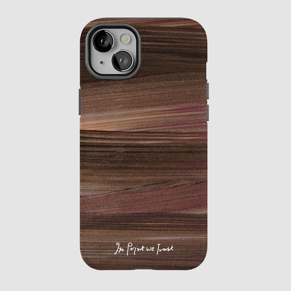 sparkle tough iPhone case - In Print We Trust