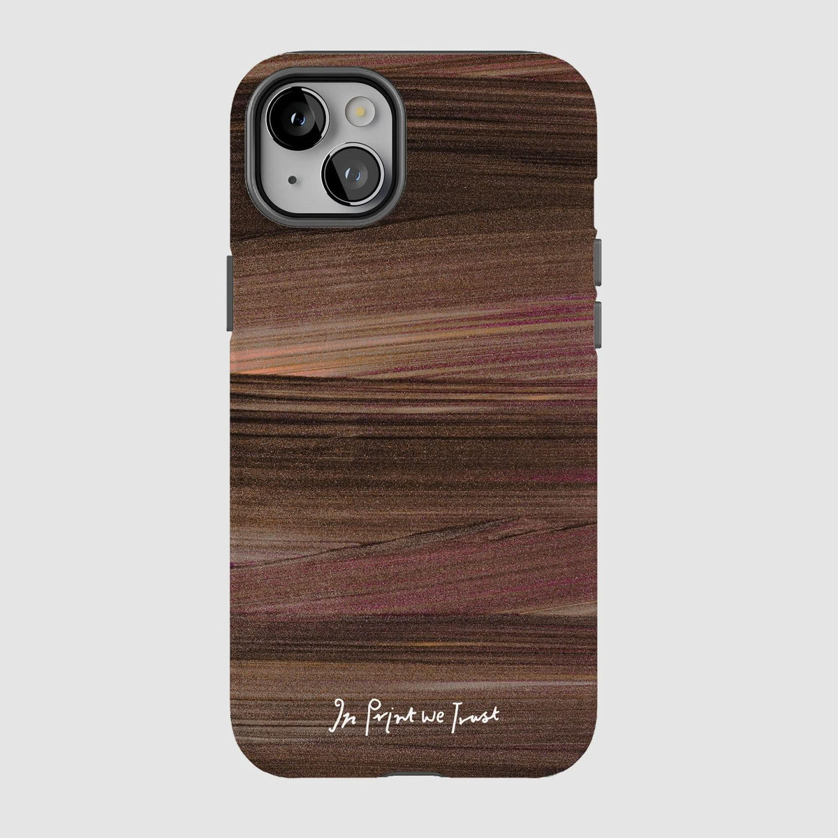 sparkle tough iPhone case - In Print We Trust