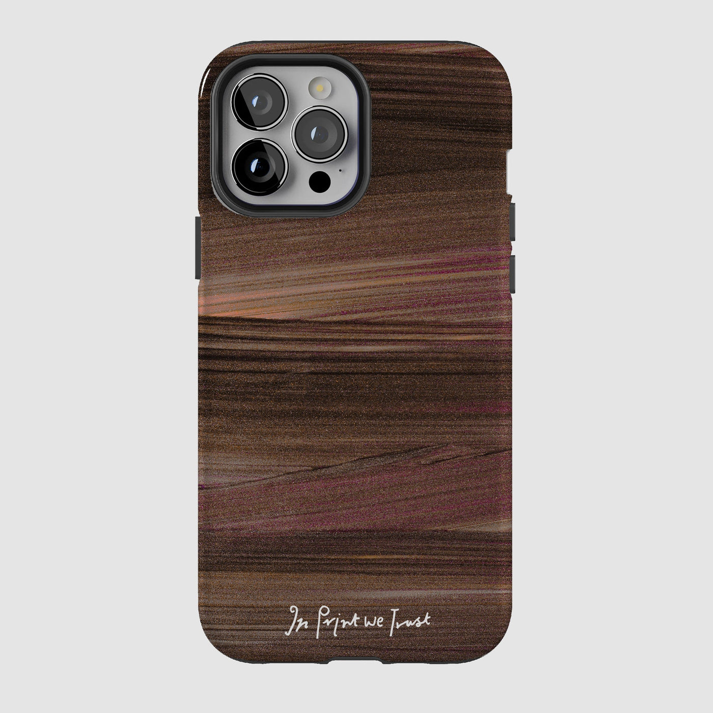 sparkle tough iPhone case - In Print We Trust