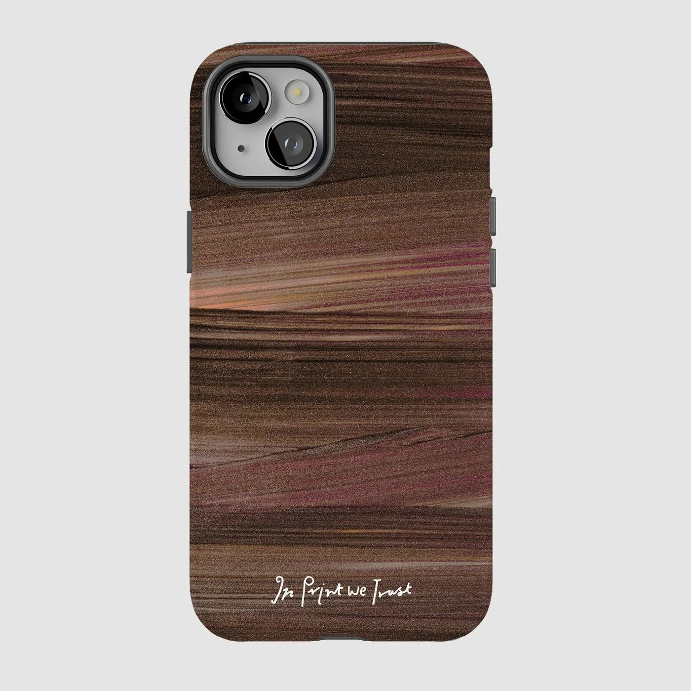 sparkle tough iPhone case - In Print We Trust
