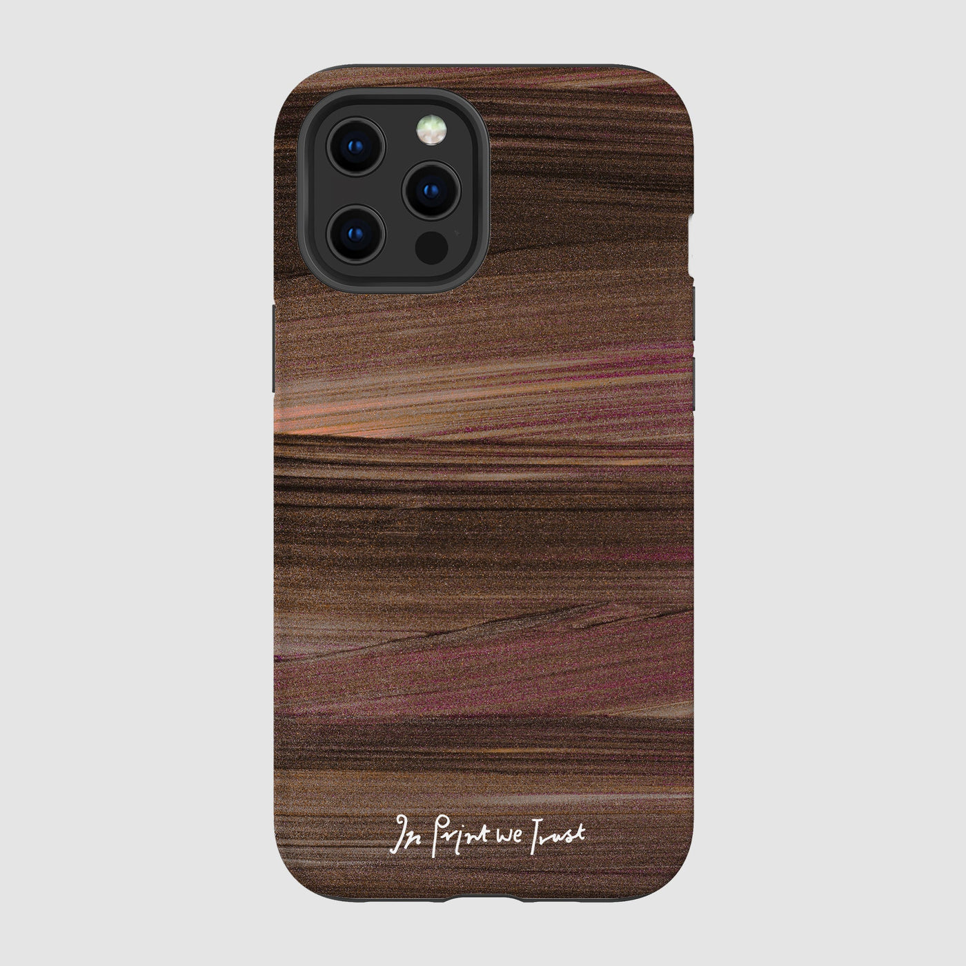 sparkle tough iPhone case - In Print We Trust