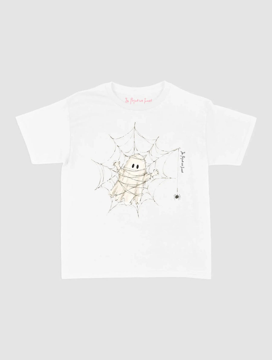 spider’s web baby tee