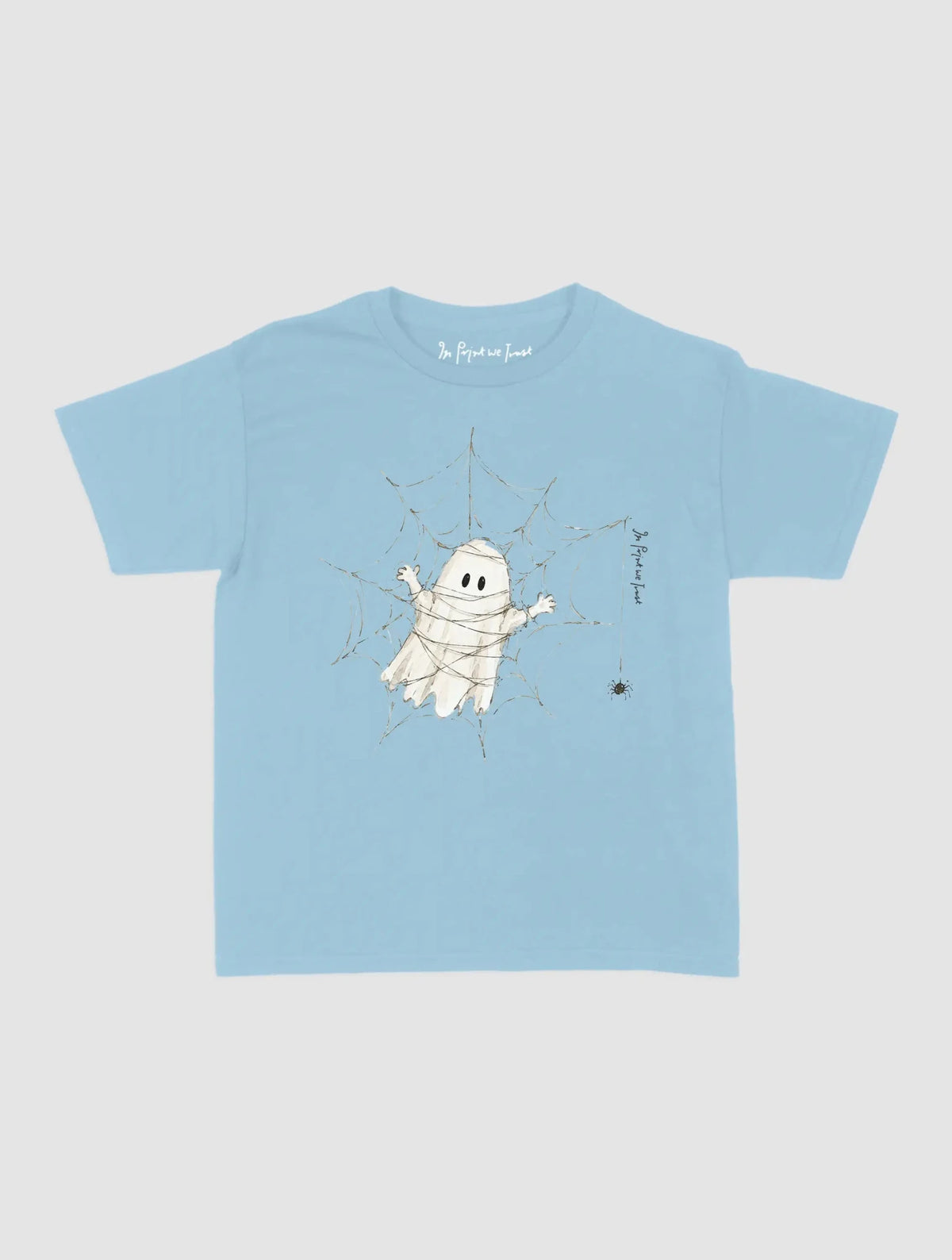 spider’s web baby tee - In Print We Trust