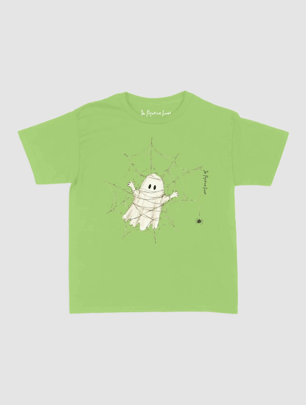 spider’s web baby tee - In Print We Trust