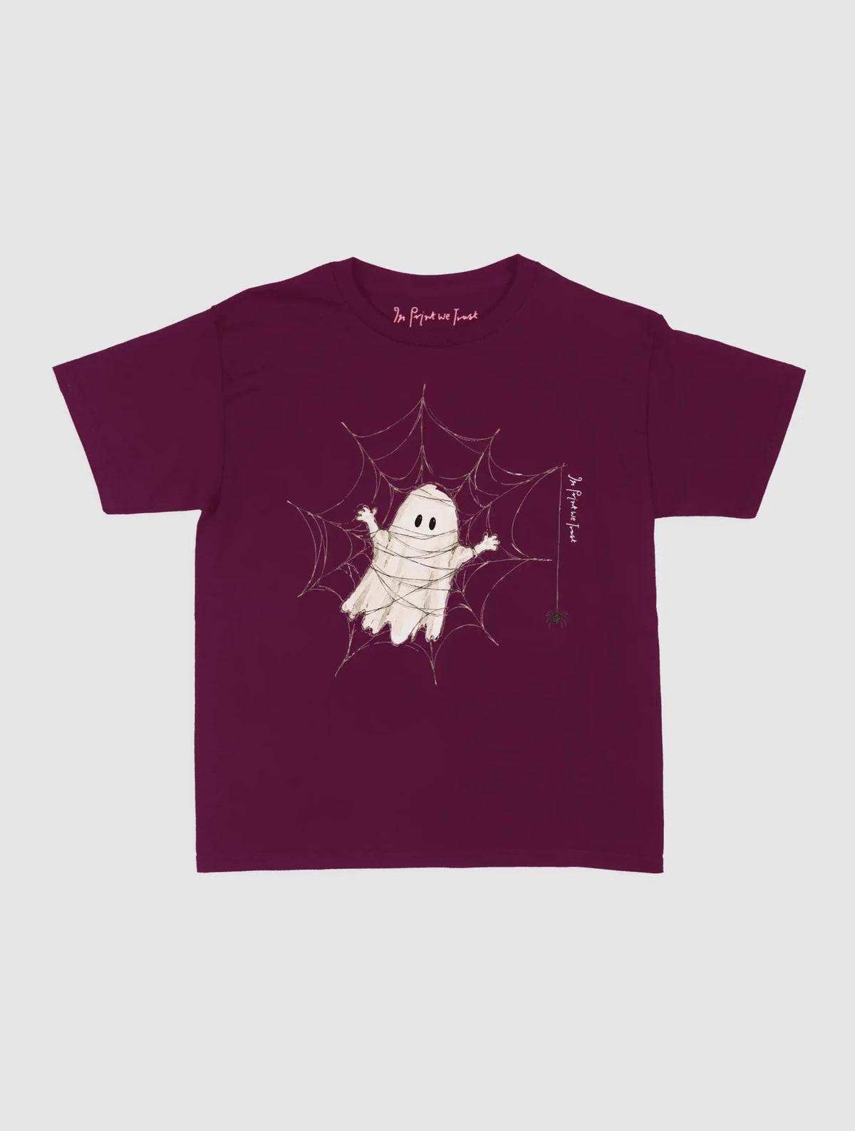 spider’s web baby tee - In Print We Trust