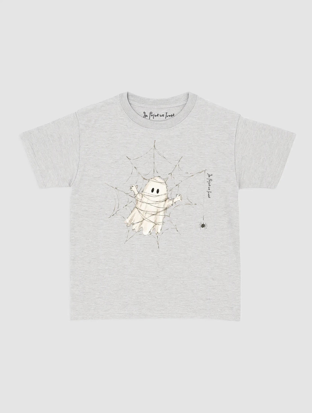 spider’s web baby tee - In Print We Trust