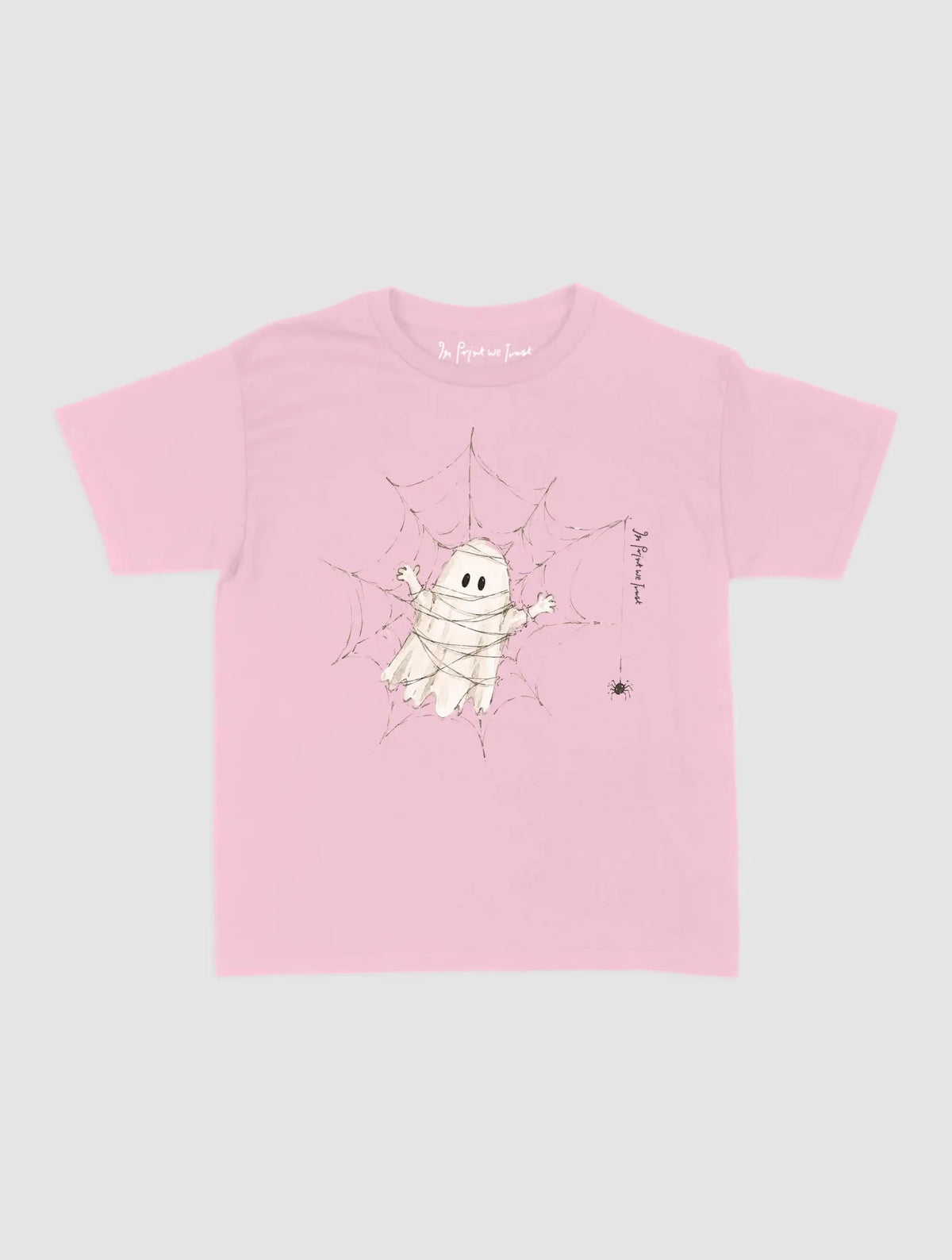 spider’s web baby tee - In Print We Trust