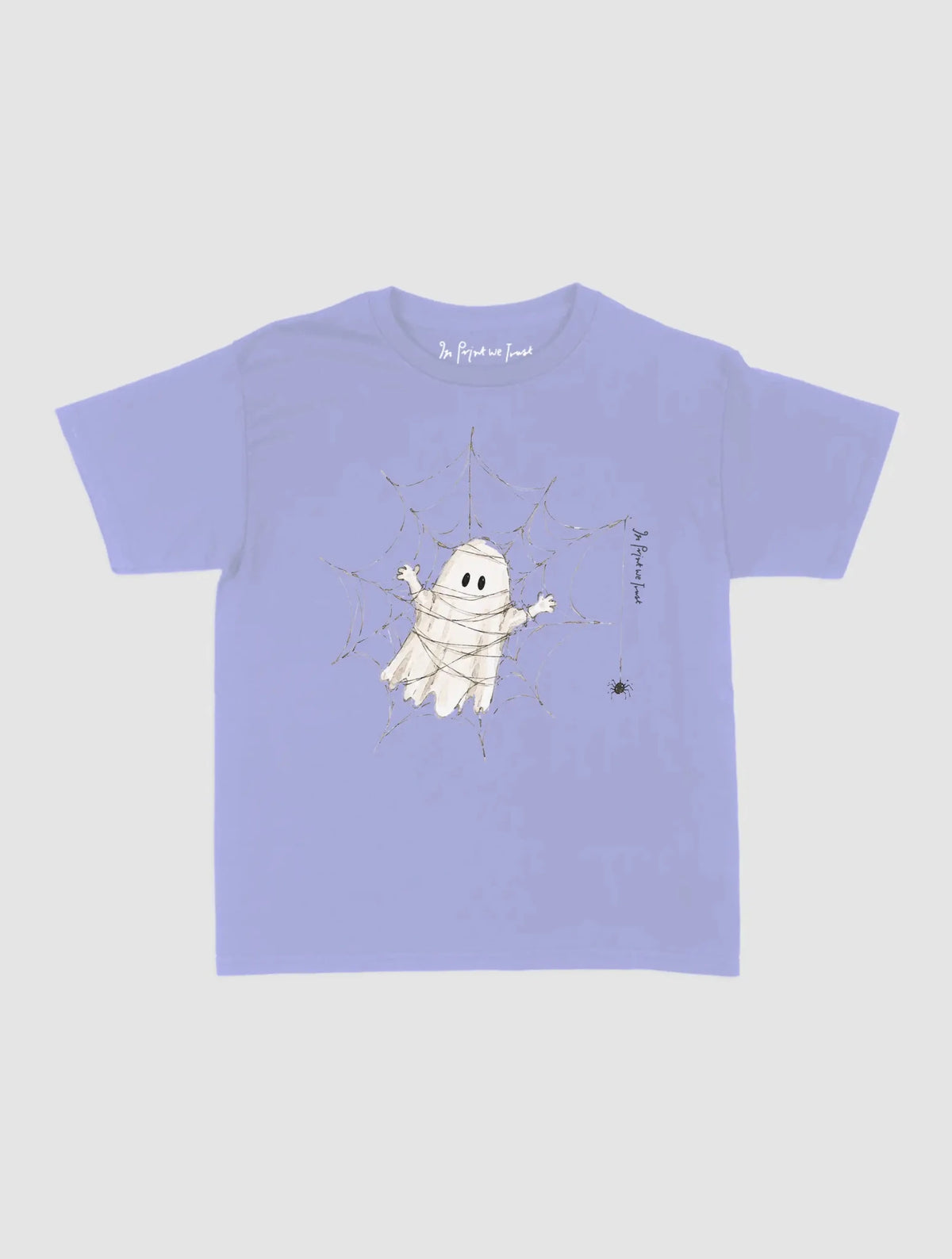 spider’s web baby tee - In Print We Trust