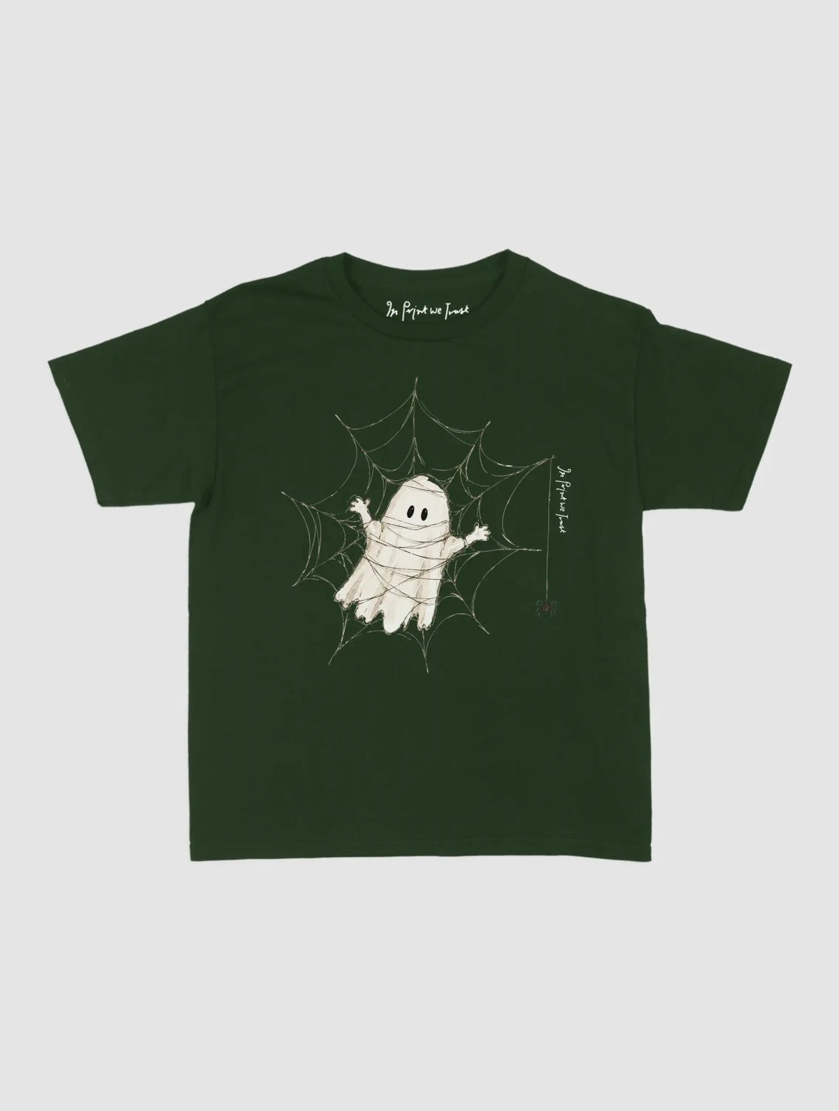 spider’s web baby tee - In Print We Trust