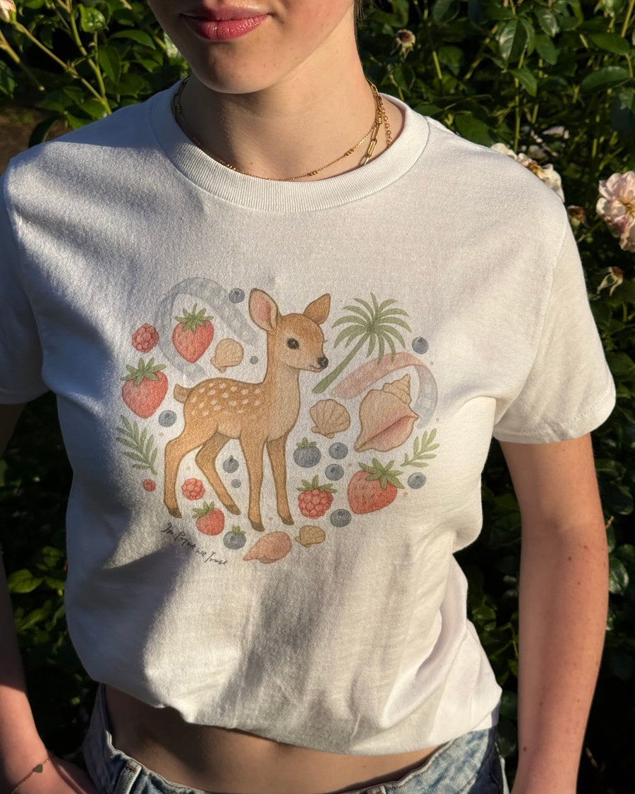 spring baby tee - In Print We Trust