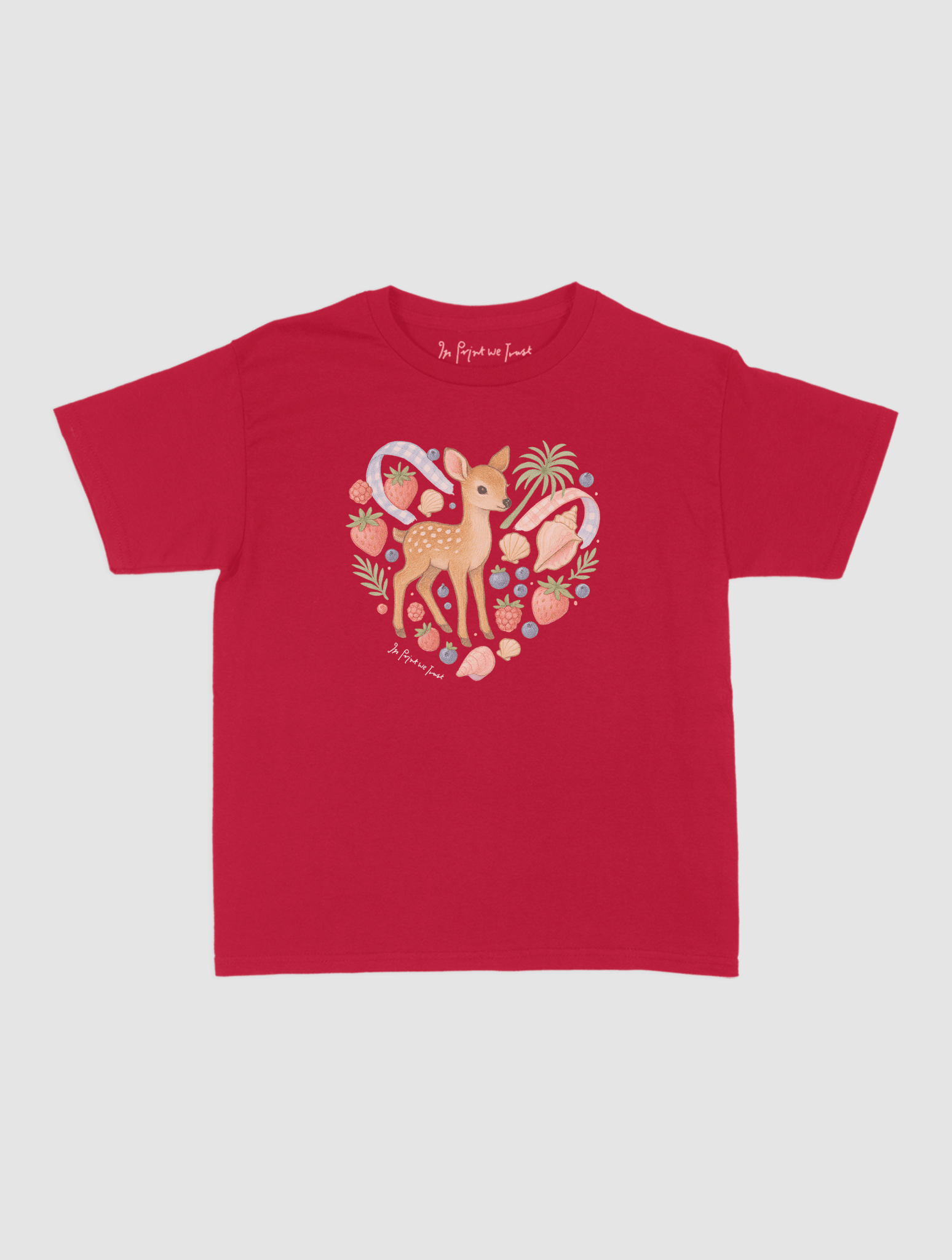 spring baby tee - In Print We Trust