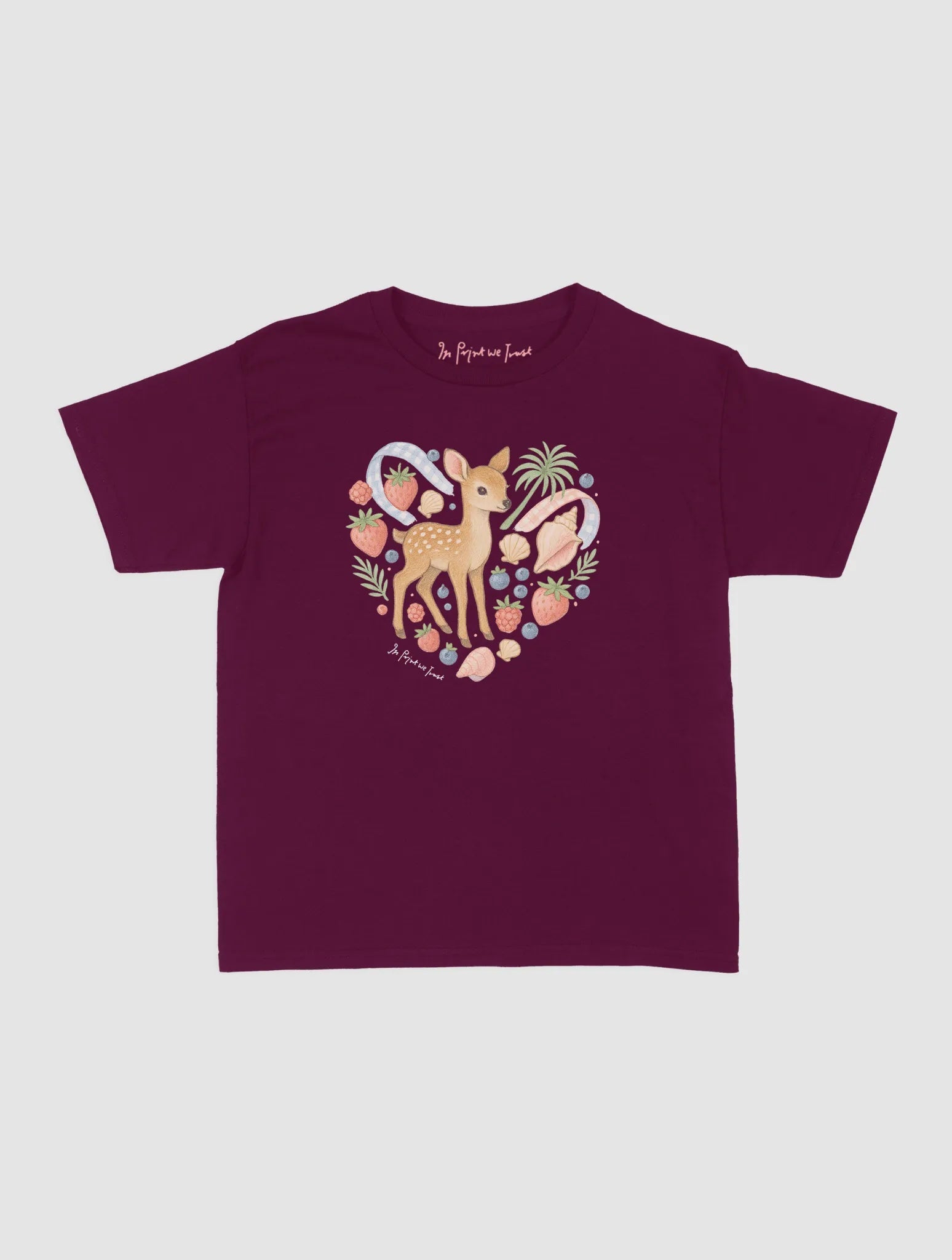 spring baby tee - In Print We Trust